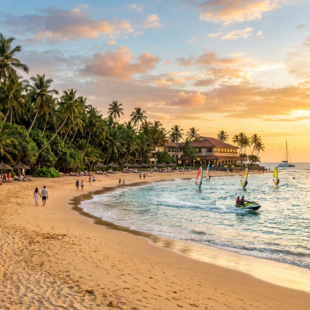 Bentota - tropical beach resort