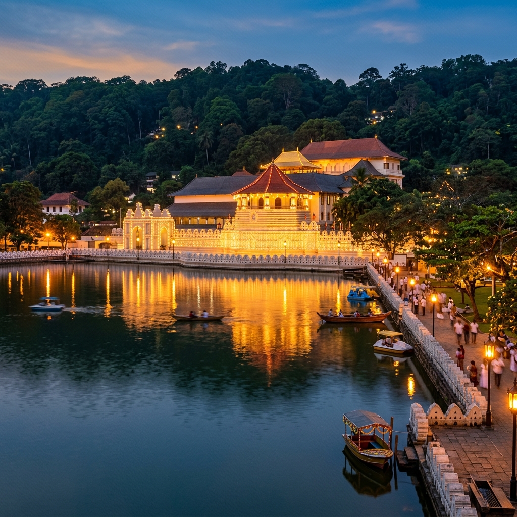 Kandy — Temple of the Tooth Relic