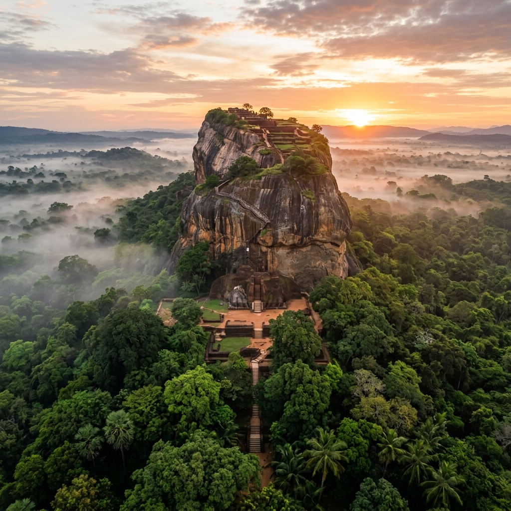 Sigiriya — ancient rock fortress